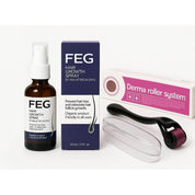 FEG Hair Growth Spray + Derma Roller Kit