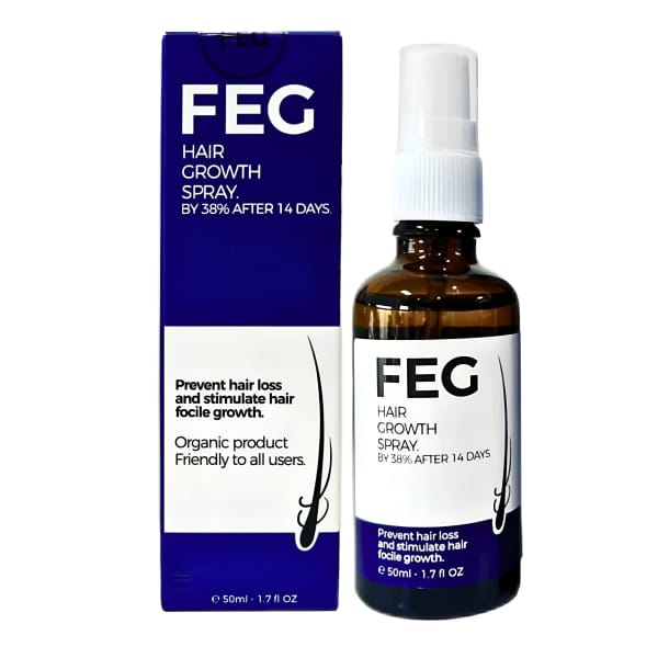 FEG Hair Growth Spray + Derma Roller Kit