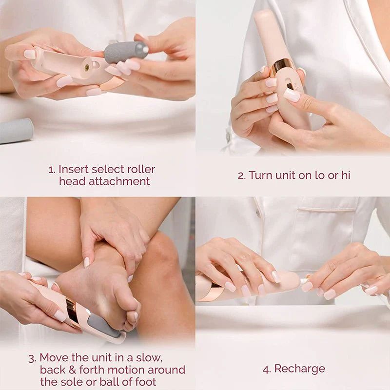 Electric Pedicure Foot File - Callus Remover