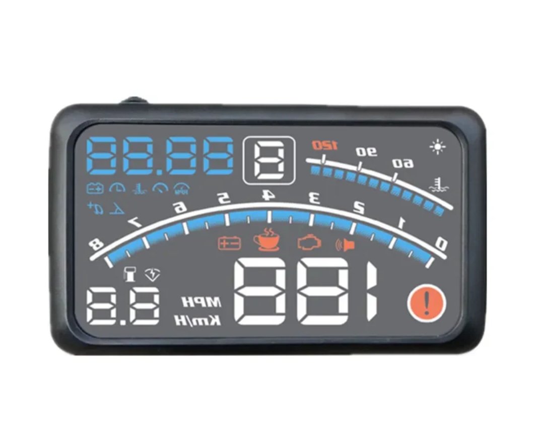 Car Head-Up Display Speedometer