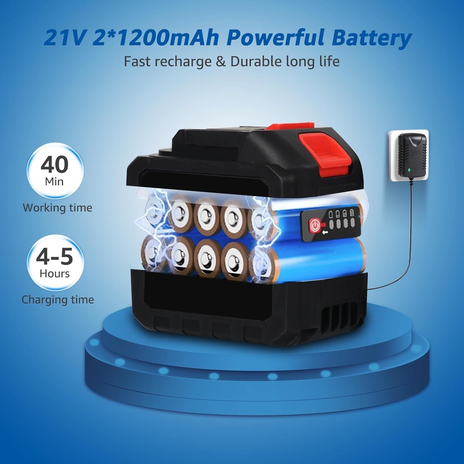 Cordless High Pressure Water Gun - 21V