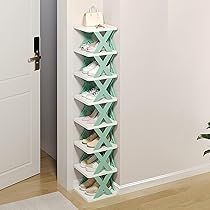 X-Shaped 5-Tier Shoe Rack